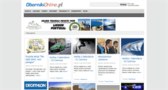Desktop Screenshot of mikolaj.obornikionline.pl