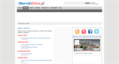 Desktop Screenshot of galeria.obornikionline.pl